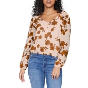 Sanctuary Meadow floral print blouse